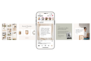 Clean Editorial Instagram Templates, a Social Media Template by Madewest Supply Co. (Thumbnail 5 of 7)