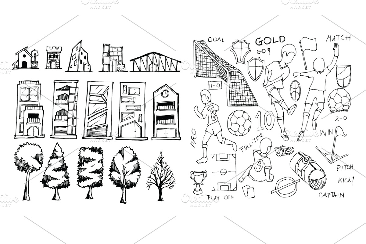 15151 in 1 Doodle Giant bundle, an Object Illustration by TKDoodle (Photo 106 of 144)