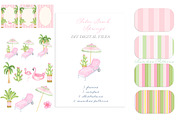 Palm Springs Beach Watercolor, an Illustration by LABFcreations (Thumbnail 4 of 4)