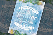 Winter Holiday Flyer, a Flyer Template by Rafoz (Thumbnail 2 of 4)