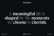GC Auretha – Modern Luxury Serif, a Serif Font by Glyphonic (Thumbnail 5 of 15)