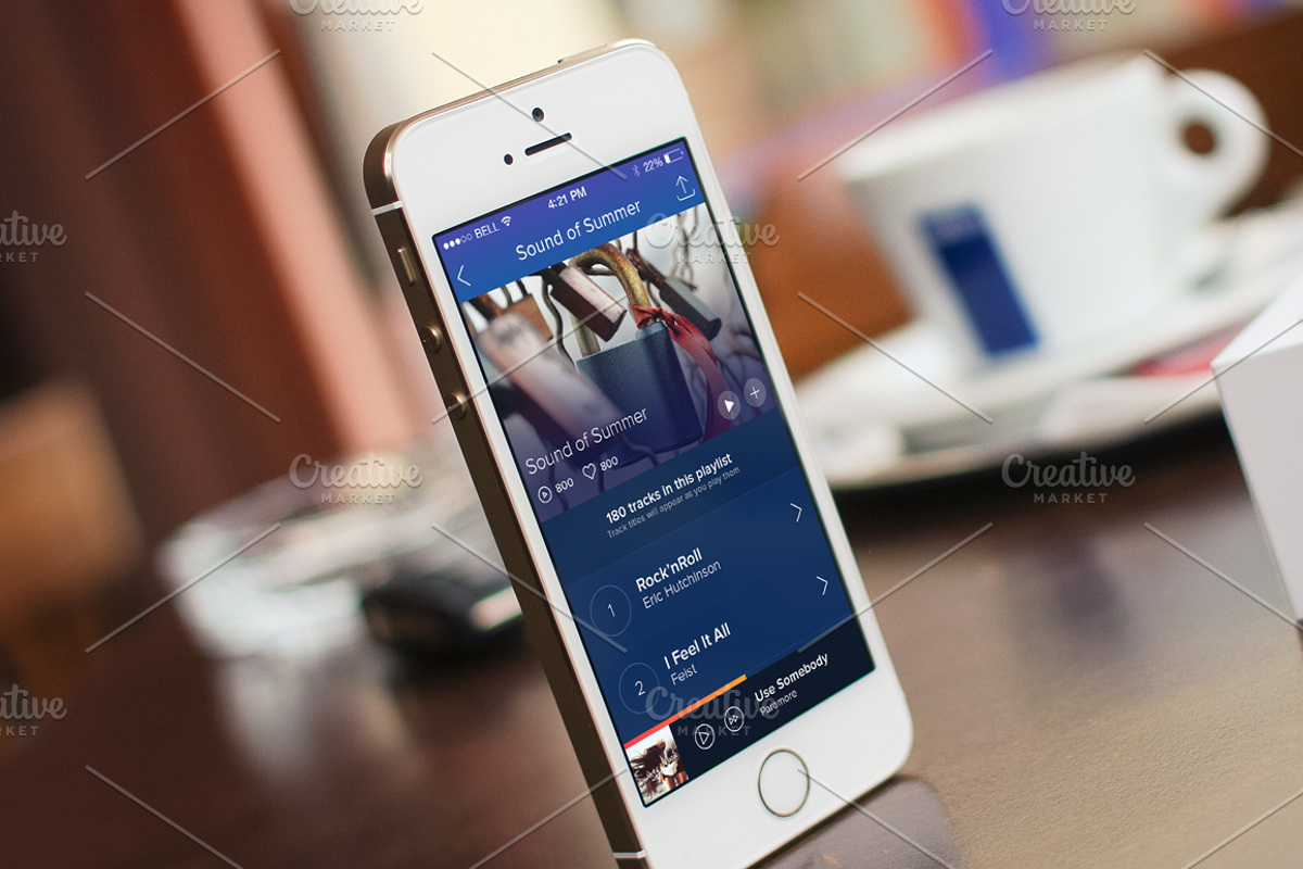 8Tracks Redesign Concept, a Templates & Theme by Ionut Zamfir (Photo 1 of 5)