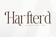 Harfterd Modern Serif Font, a Serif Font by Letterena Studios (Thumbnail 1 of 15)