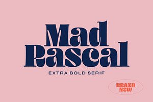 Mad Rascal - Bold Display Serif