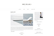 Responsive WP Theme - Meraki, a WordPress Template by Light Morango (Thumbnail 2 of 4)