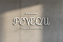 Pevequ | Modern Elegant Serif Typefa
