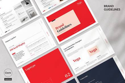 Brand Guidelines | Canva, InDesign