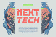 Secline - Futuristic Sporty Font, a Serif Font by timelesstype.co (Thumbnail 13 of 20)