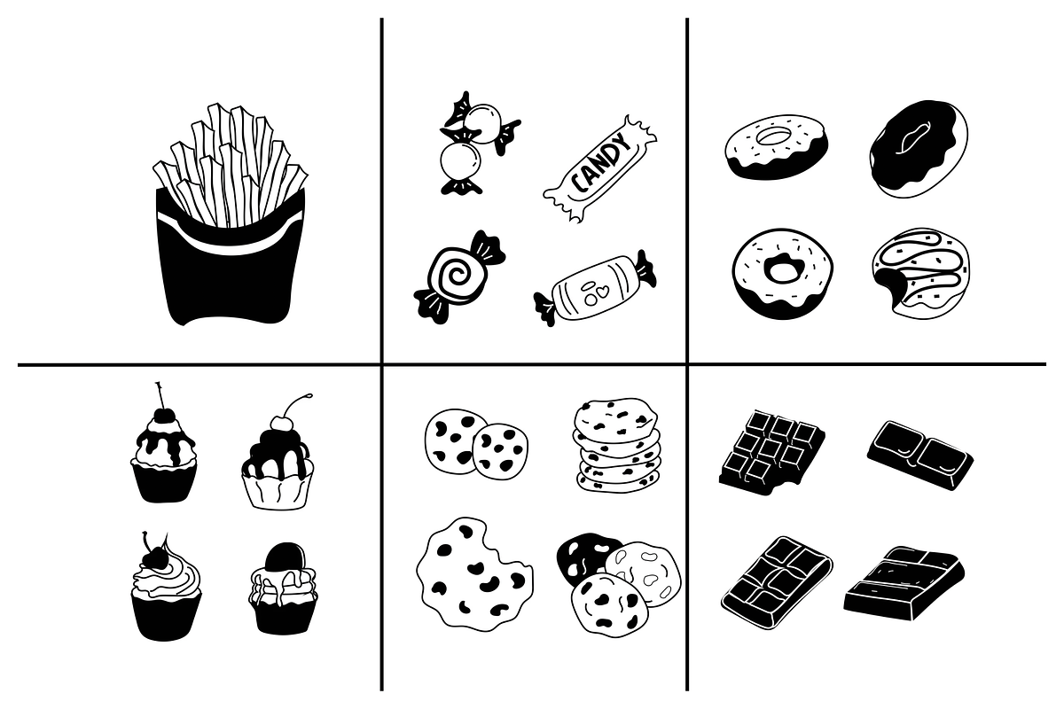 210+ Hand-Drawn Food Illustrations, a Food Illustration by RefocusMyJourney (Photo 7 of 9)