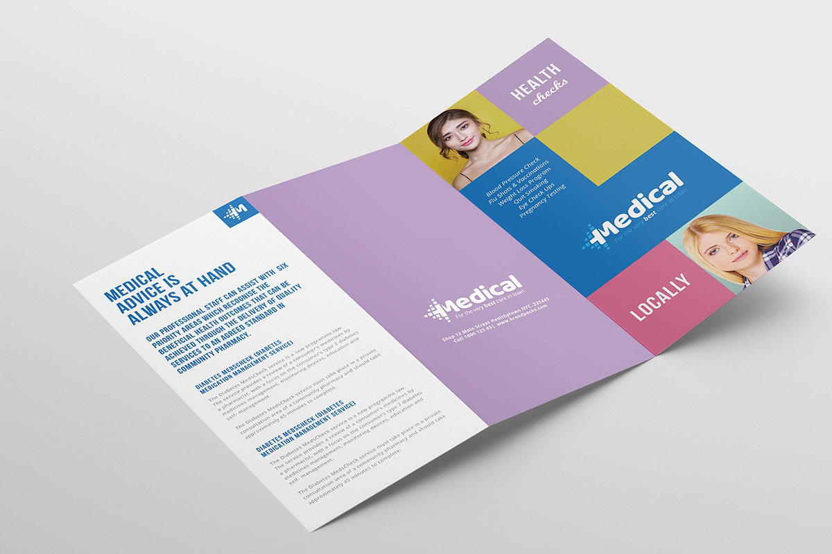 Modern Medical Tri-Fold Brochure, a Brochure Template by BrandPacks (Photo 4 of 5)