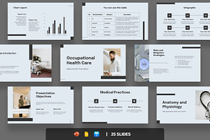 Healthcare Presentation Template, a Presentation Template by BumbleGraph Studio