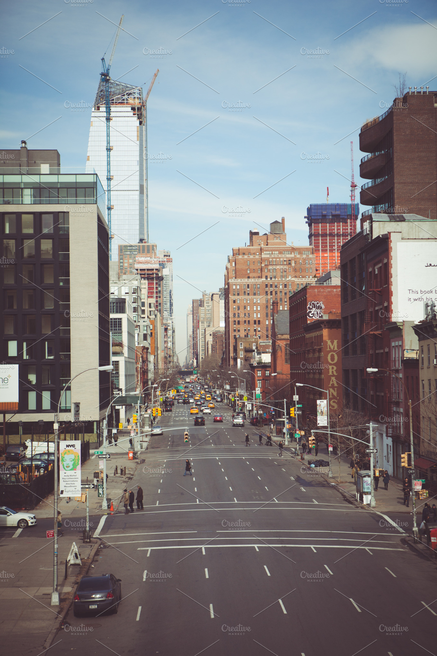City view stock photo containing new york and nyc, an Architecture Photo by North & Beard Ltd