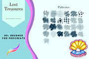 Lost Treasures-81 Procreate Brushes, a Brush Add-On by MissPerfectKaos (Thumbnail 3 of 6)