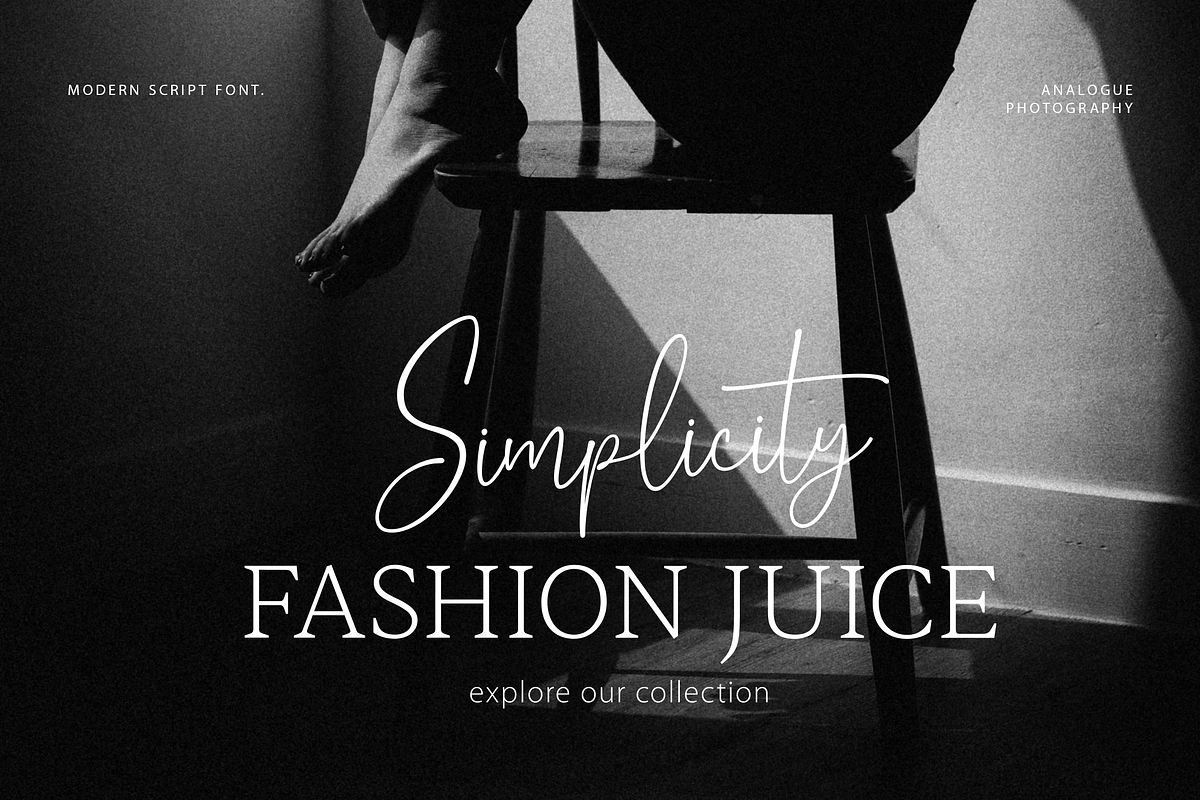 Analogue Photography Script, a Handwritten Font by sizimon (Photo 3 of 10)