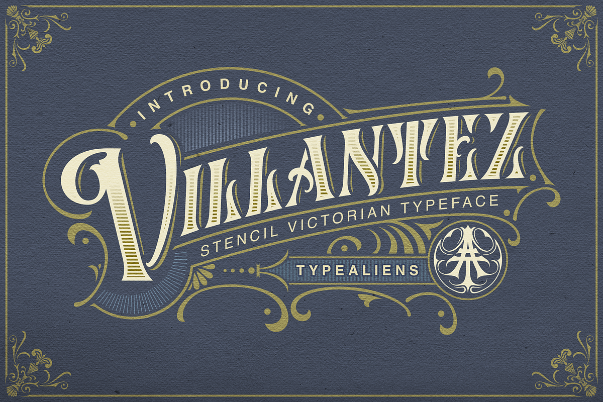 Villantez, a Serif Font by ilhamtaro (Photo 1 of 10)