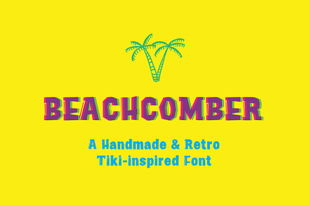 Beachcomber Font & Illustrations, a Slab Serif Font by Midnight Grim