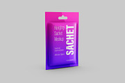 Pouch Sachet with Hang Hole Mockup, a Packaging Mockup by Illusiongraphic (Thumbnail 3 of 22)