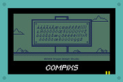 Compixs - Pixel Font, a Font by Snape Design Studio (Thumbnail 4 of 5)