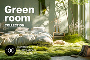 Green rooms. Collection, a Decorative Illustration by Handmadefont (Thumbnail 1 of 14)