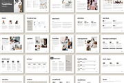 Beige Social Media Proposal Template, a Presentation Template by InkBlue Templates (Thumbnail 4 of 7)