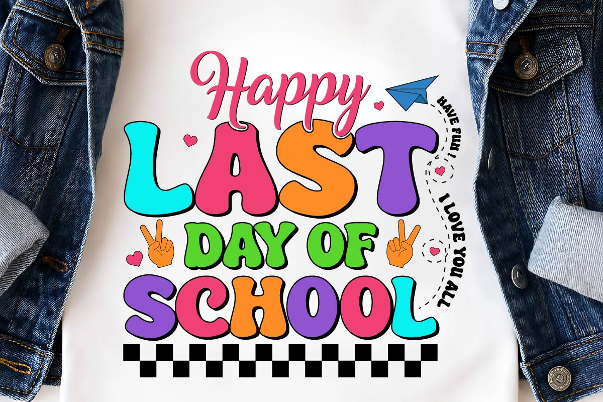 Happy Last Day of School Svg PNG, an Object Graphic by Digi_Design_World (Photo 7 of 7)