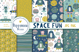 Space Fun Paper Set