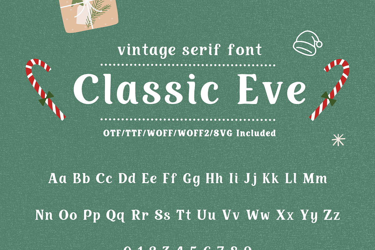 Vintage serif font - Classic Eve, a Serif Font by ZoloDesignHub (Photo 9 of 11)