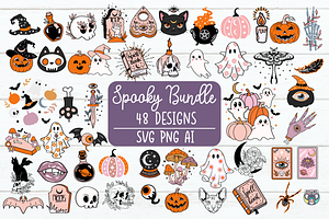 Halloween Svg Bundle, Cute Halloween