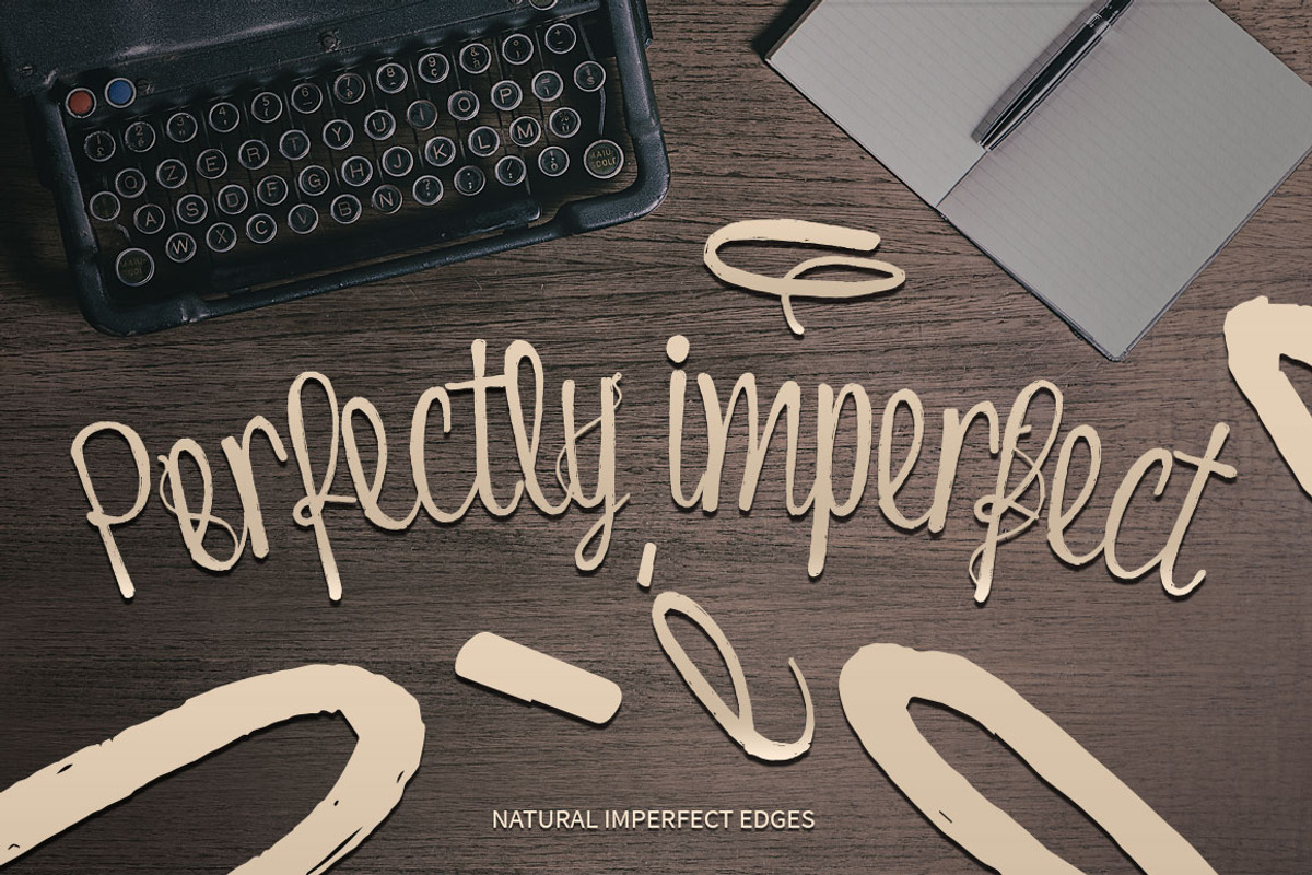 Melancolie Font + Extras preview 3