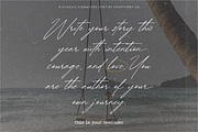 Clarance Nevertary, a Script Font by Shopifont.co (Thumbnail 7 of 13)