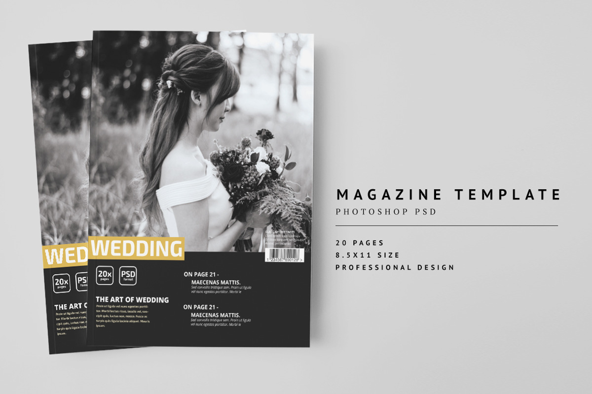 Magazine Template 03, a Magazine Template by pmvch (Photo 1 of 2)