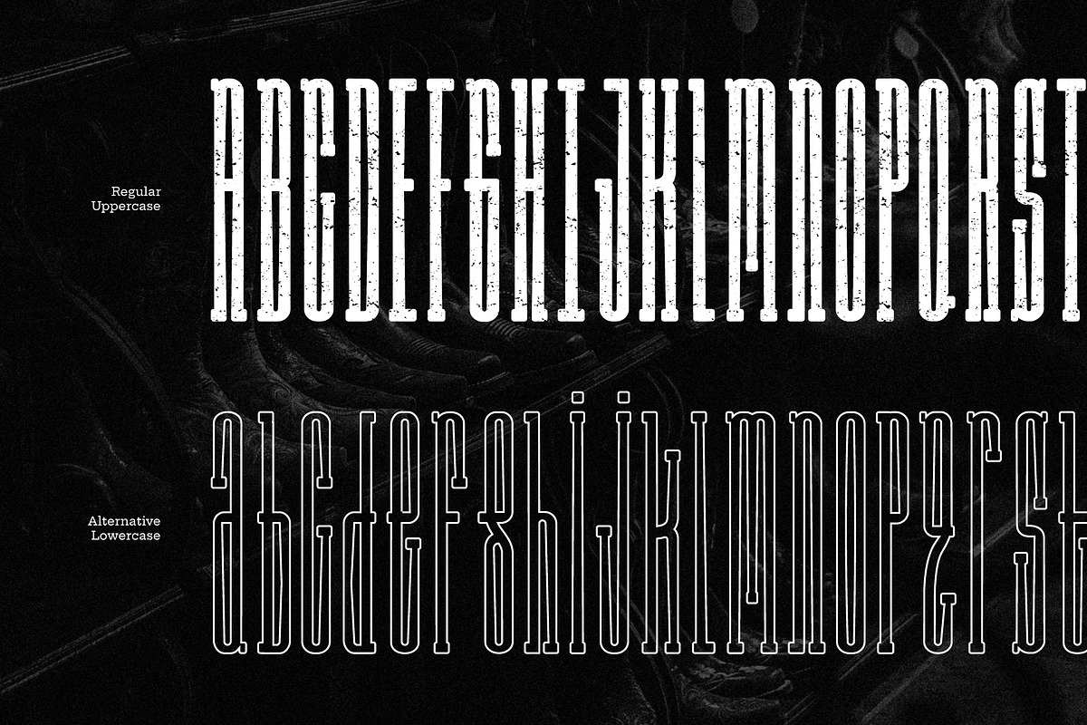 Long Rider - The Cowboy Font, a Slab Serif Font by Wingsart Studio (Photo 4 of 10)