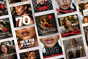 Holidays Instagram Medspa Templates, a Social Media Template by DesignsbyMariaStudio (Thumbnail 3 of 10)