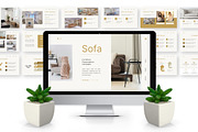 Sofa - Furniture Powerpoint, a Presentation Template by Deepslide Studio (Thumbnail 3 of 6)