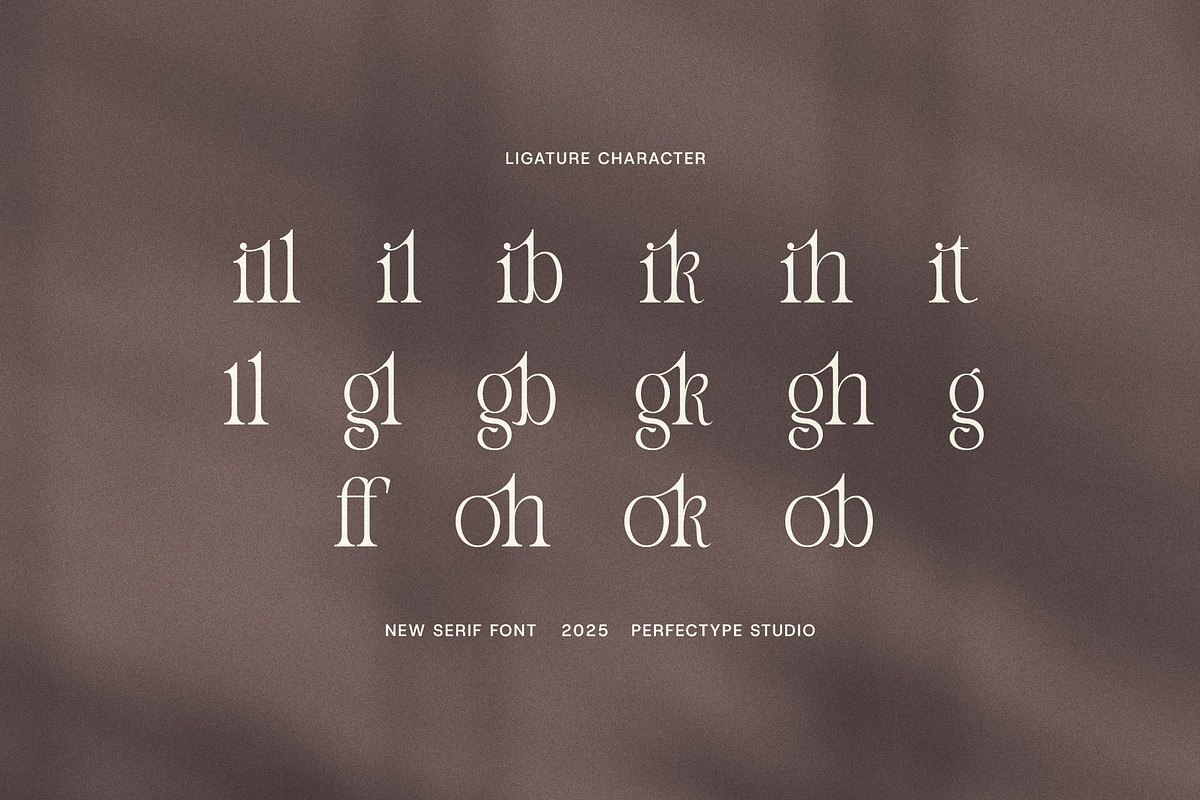 Gillgh Elegant Serif Font, a Serif Font by Perfectype (Photo 8 of 8)