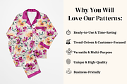 Maximalist Floral Seamless Patterns, a Pattern Graphic by Ninterints (Thumbnail 4 of 10)