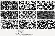 80 abstract b/w seamless pattern, a Pattern Graphic by Poppy Lane Studio (Thumbnail 8 of 11)