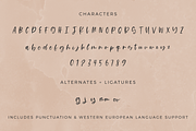 Cardigan Script, a Script Font by Beck McCormick (Thumbnail 10 of 11)