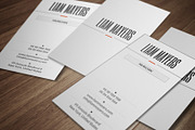 Personal Card CM170, a Business Card Template by annozio (Thumbnail 1 of 4)