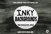 INKY Texture Backgrounds JPGS, a Background Graphic by INKY STAMP BRUSHES (Thumbnail 1 of 9)