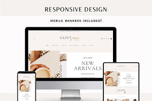 Shopify Theme - Neutral Beige