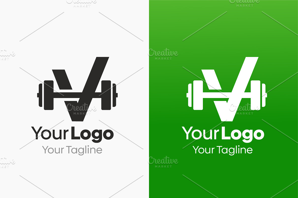 Vitality Gym Logo Template, a Branding & Logo Template by Grapixy (Photo 3 of 3)
