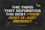 Cycling - Modern racing font, a Sans Serif Font by Hamz Studio (Thumbnail 4 of 9)