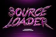 Chrome Text Effects Bundle 02, a Layer Style Add-On by Hyperpix Productions (Thumbnail 38 of 48)