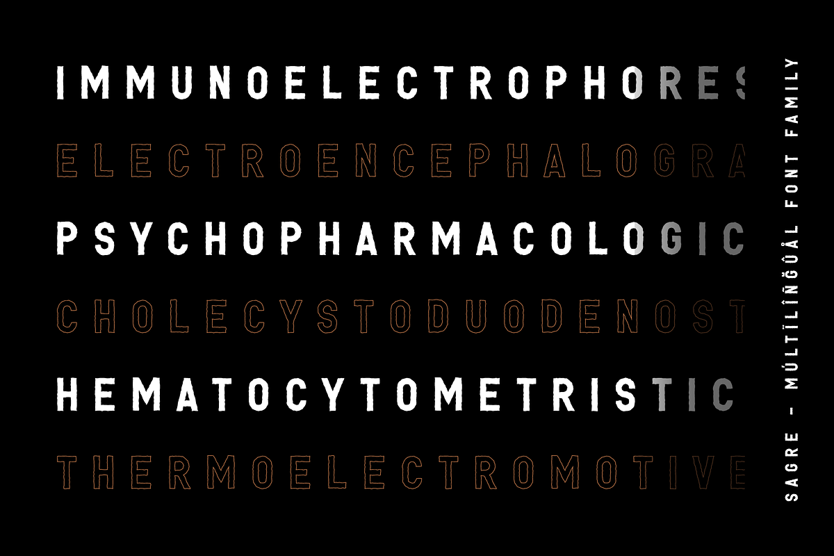 Sagre - Rough Typeface, a Handwritten Font by alpercakici (Photo 9 of 12)