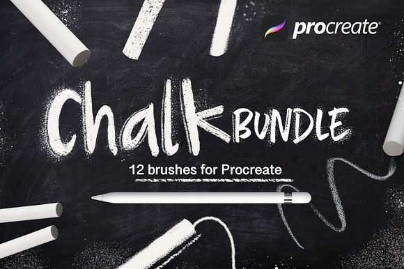 Chalk bundle for Procreate preview 6