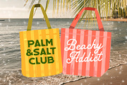 Tropical Splash Vintage Duo, a Script Font by Tyasify (Thumbnail 10 of 15)