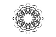 Black White Mandala Illustration Set, a Decorative Illustration by NJ Himel (Thumbnail 65 of 101)