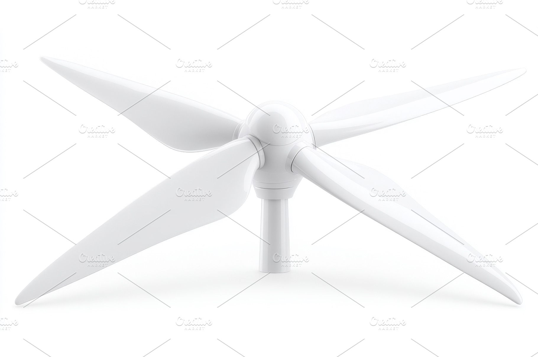 A tall wind turbine featuring three, a Technology Photo by ZinetroN