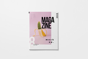 Softcover Magazine Mockups